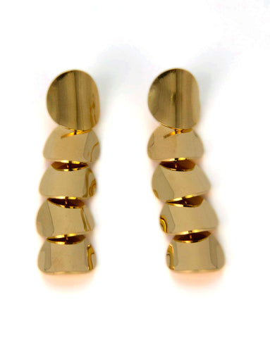 Pendientes Golden Cascade