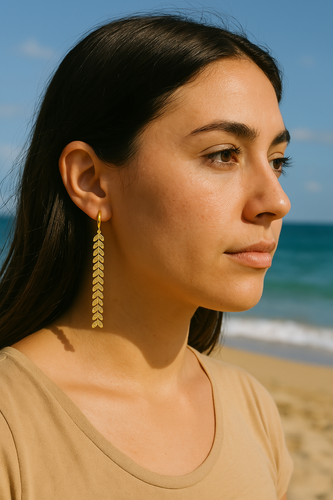 Golden Goddess Earrings