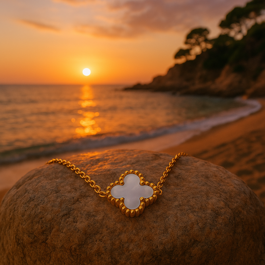 White Clover Necklace