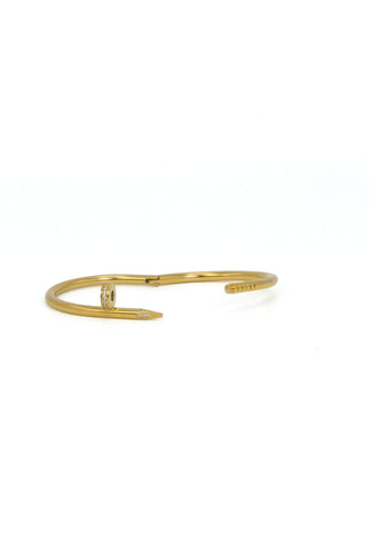 Pulsera Dorada con Diamante